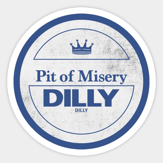 Dilly Dilly Vintage Sticker by pjsignman